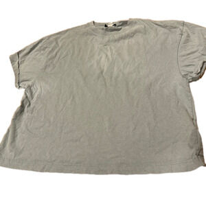 Top shop gray/bluish top used condition size 4-6